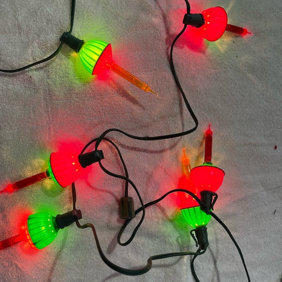 Vintage Bubble Christmas lights. 10 strands.Price per strand - Picture 4 of 5